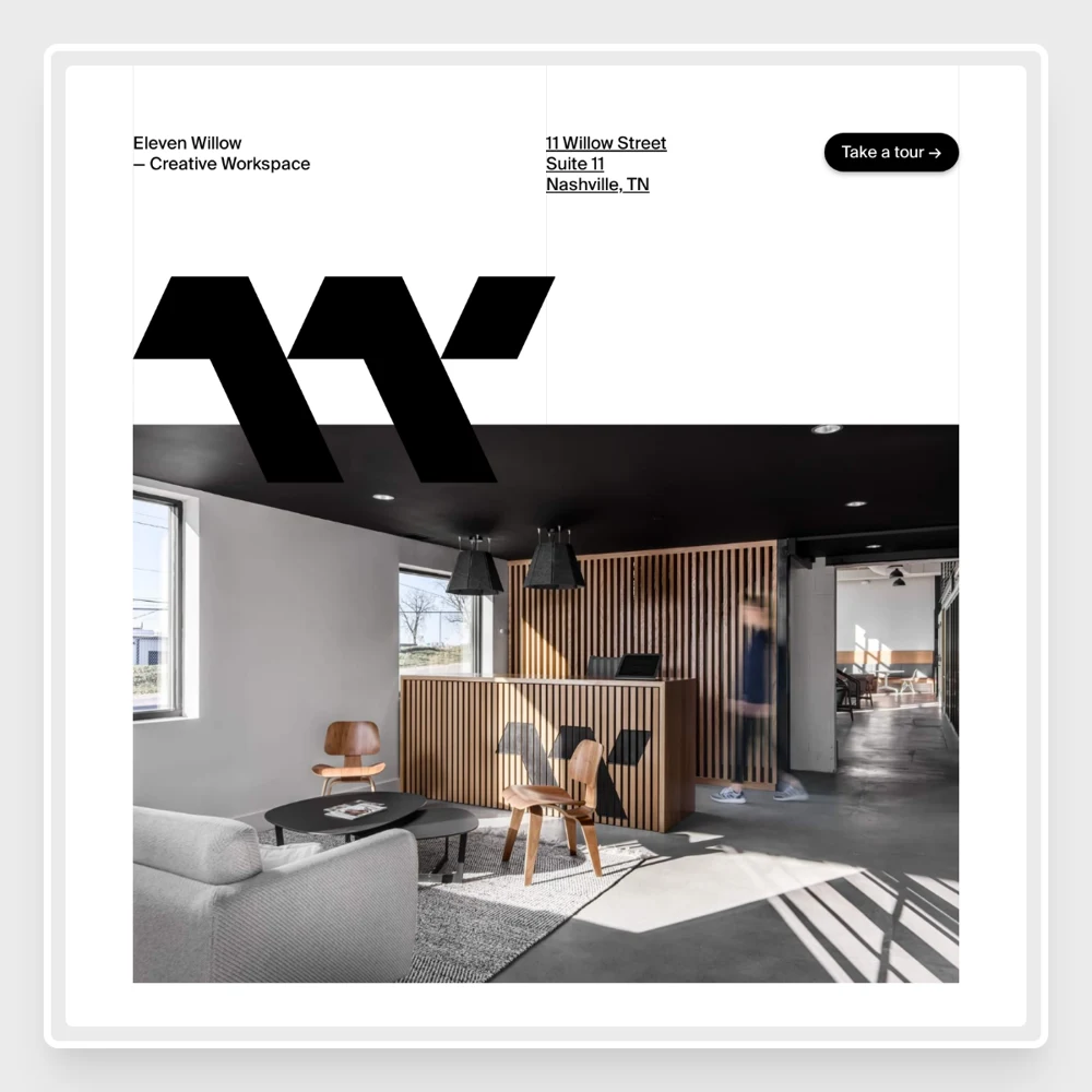 Frame your website in a browser window. screenshot example